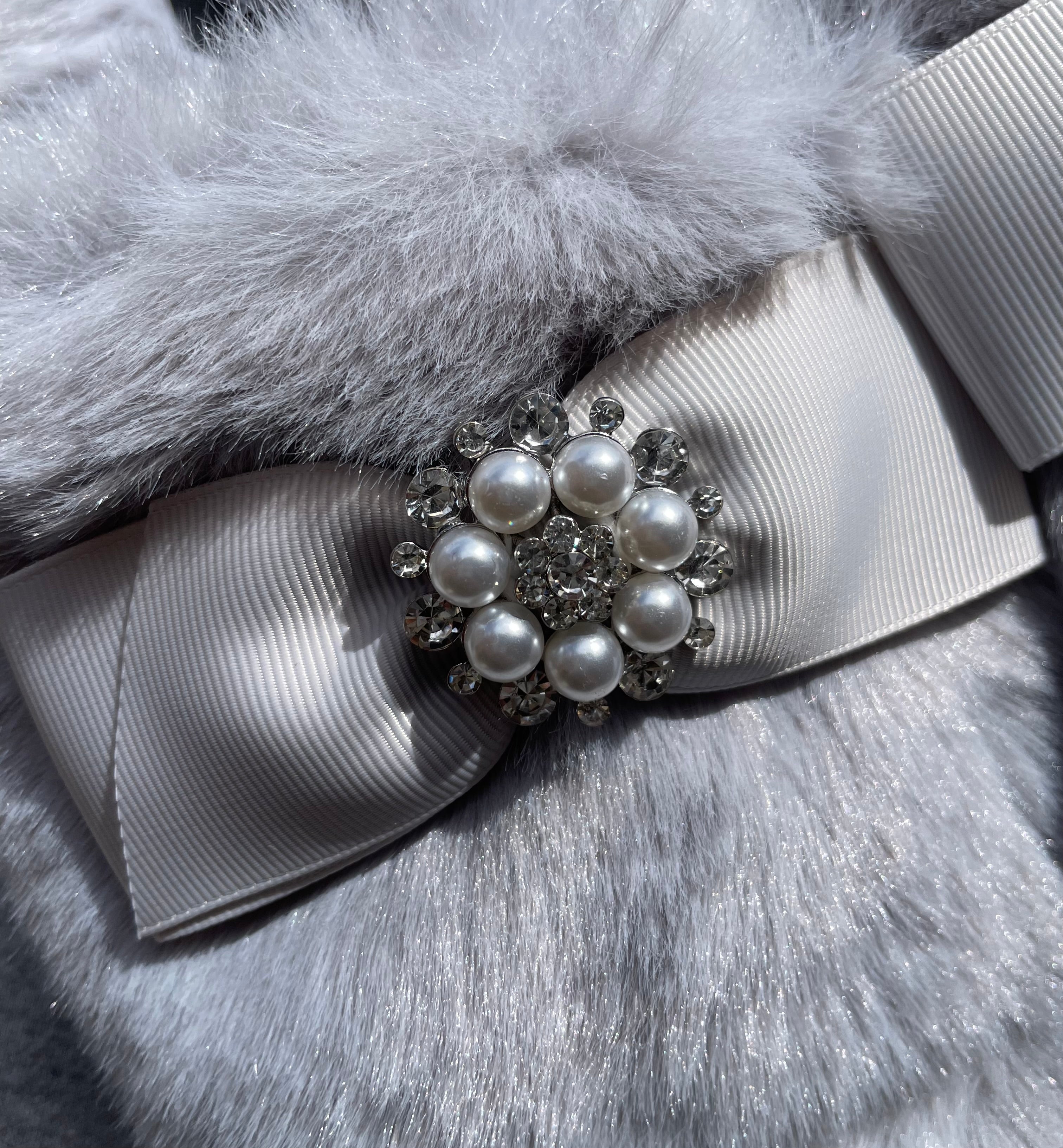 Silver Belle Slippers