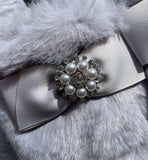 New. Silver Belle Slippers