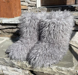 New! Frosted Mongolian Boots