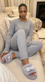 Silver Belle Slippers