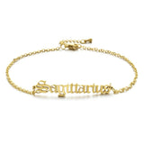 18k Gold Plated - Zodiac Anklet