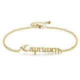 18k Gold Plated - Zodiac Anklet