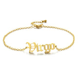 18k Gold Plated - Zodiac Anklet