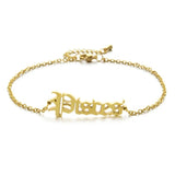 18k Gold Plated - Zodiac Anklet